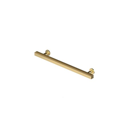 Deltana Pommel 7" Center To Center Cabinet Pull Lifetime Brass POM70CR003